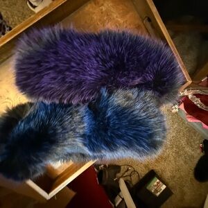 Faux fur head & wue was